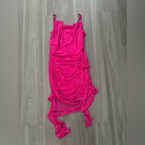 Chic Fuchsia Mini Dress